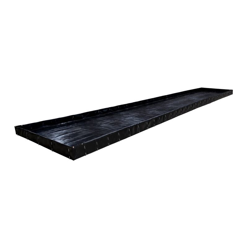 10' x 50' MightyBerm™ Portable Spill Berm - 12'' Wall Height