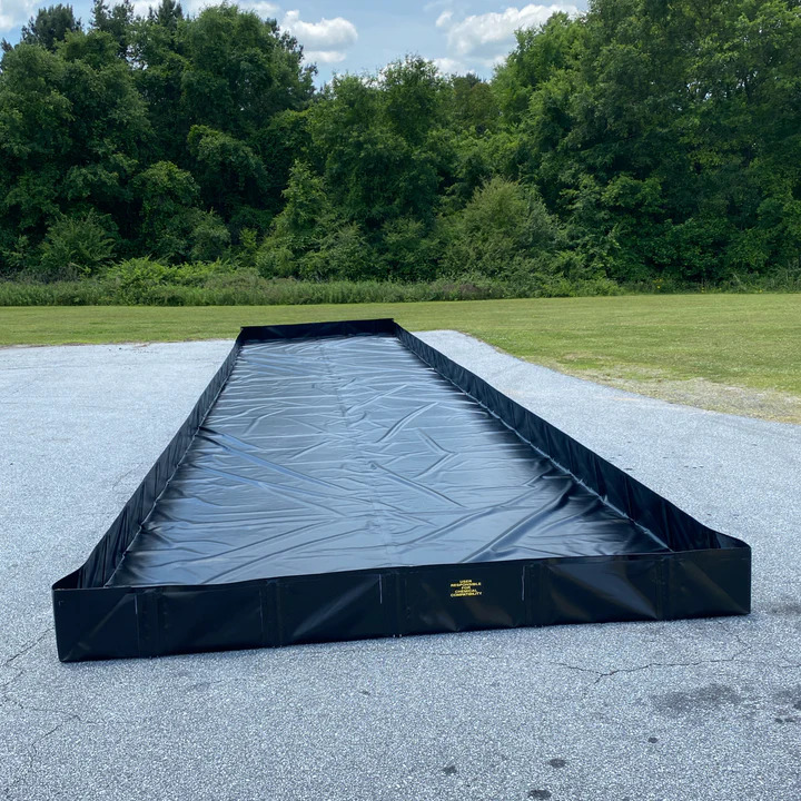 10' x 50' Angle Bracket Frac Tank Berm