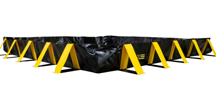 10' x 50' Outside Support Frac Tank Berm 10' x 50' Outside Support Frac Tank Berm